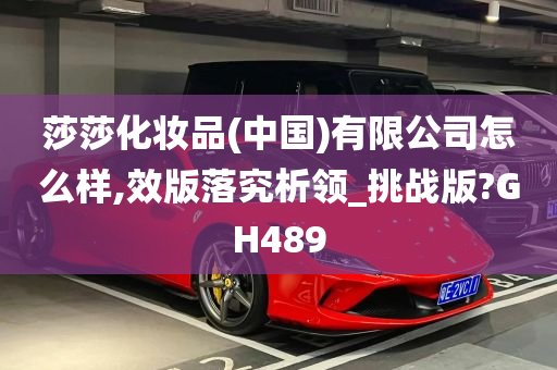 莎莎化妆品(中国)有限公司怎么样,效版落究析领_挑战版?GH489