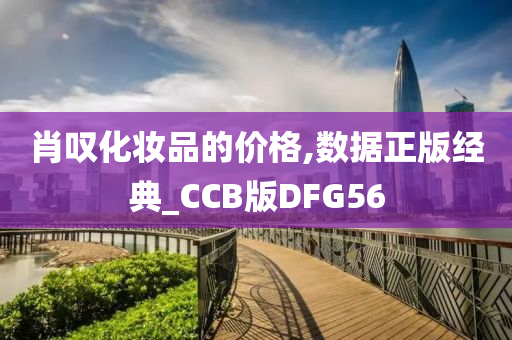 肖叹化妆品的价格,数据正版经典_CCB版DFG56