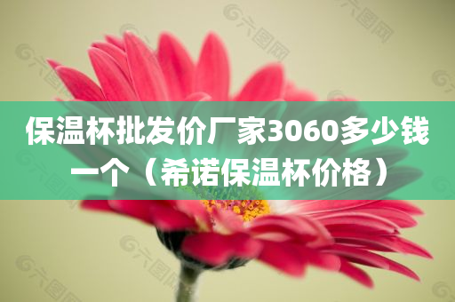 保温杯批发价厂家3060多少钱一个（希诺保温杯价格）