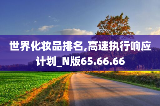 世界化妆品排名,高速执行响应计划_N版65.66.66