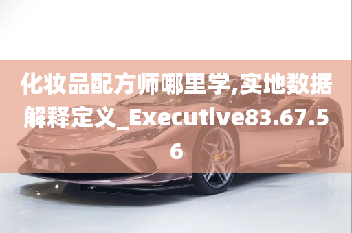 化妆品配方师哪里学,实地数据解释定义_Executive83.67.56