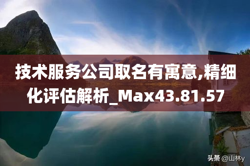 技术服务公司取名有寓意,精细化评估解析_Max43.81.57