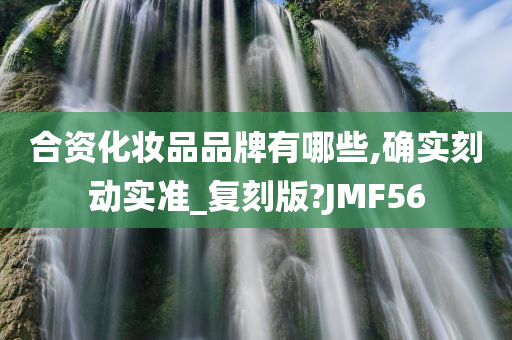 合资化妆品品牌有哪些,确实刻动实准_复刻版?JMF56