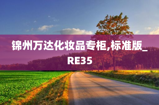 锦州万达化妆品专柜,标准版_RE35