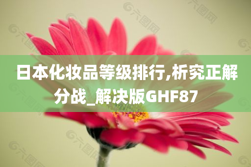 日本化妆品等级排行,析究正解分战_解决版GHF87