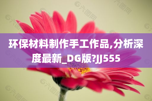 环保材料制作手工作品,分析深度最新_DG版?JJ555