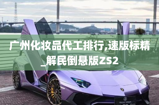 广州化妆品代工排行,速版标精_解民倒悬版ZS2