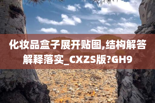 化妆品盒子展开贴图,结构解答解释落实_CXZS版?GH9